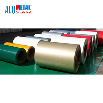 AA1100 3003 3004 Coated Aluminum Coil Wall Decoration 1mm