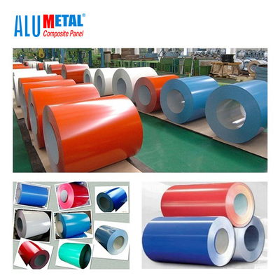 PVDF FEVE Trim coated aluminium coil 200MM For Construction