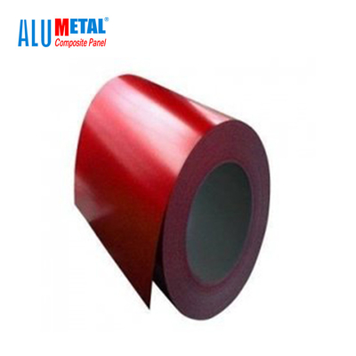 H12 1mm Coated Prepainted Aluminum Coil A1060 2500MM Trailer Roof Coil