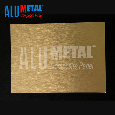 Durable Aluminium Composite Cladding Panels Fireproof For Facade Decorations