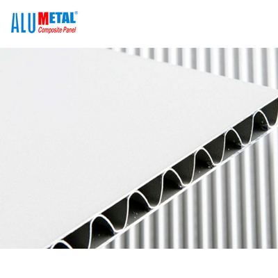 Building 3D 4D Aluminum Corrugated Panel 8mm ACM Aluminium Composite Panel