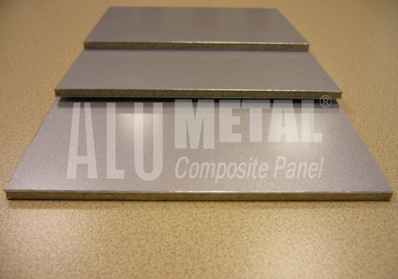 Exterior Anti Static Wall PVDF Aluminum Composite Panel 1220mm 4X8