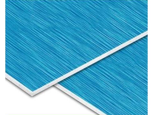 FEVE Decorative 4mm 0.3mm Aluminum Wall Panels PVDF Coated Aluminium Composite Panel