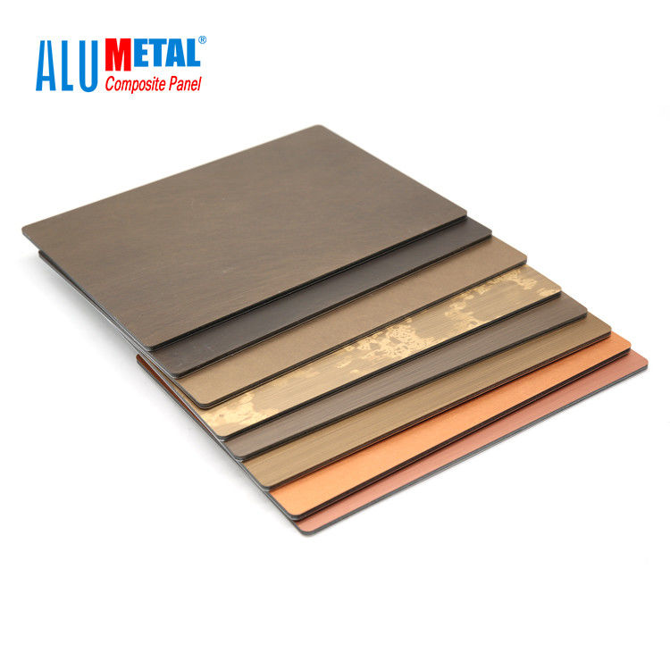 600mm 0.06mm Aluminum Composite Metal Panels Acp Sheet For Wall Anti Bacterial