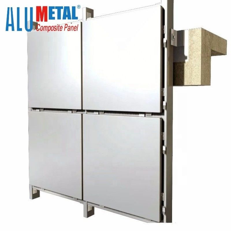 AA1050 10mm Colored Aluminum Sheet Metal Composite Panel 4x8 Sheets