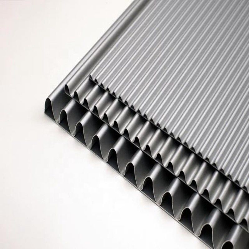 1500 X 4000 Mm A2 FR Corrugated Aluminum Roofing Sheets Composite Panel For Roof LDPE
