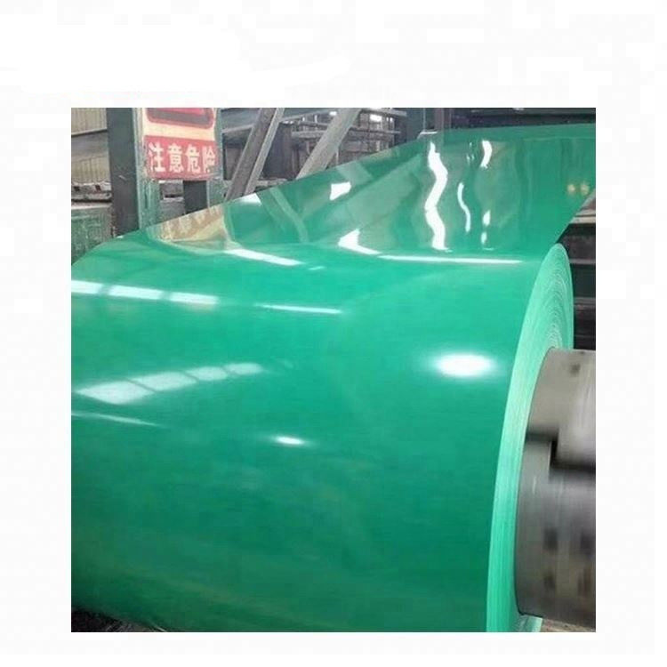 Colored  8011 2500MM Coated Aluminum Coil PVC Coated Aluminum Trim Coil 0.06MM