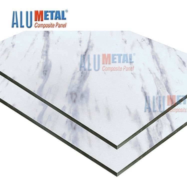 1500MM 3mm Marble Aluminum Composite Panel Interior Honeycomb Core Sandwich Panels AA1100