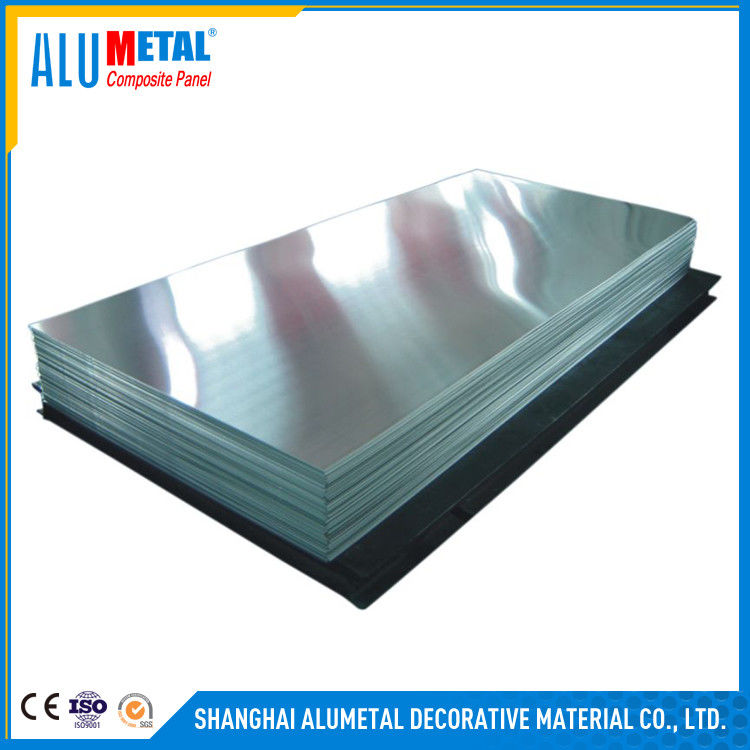 Non Combustible Aluminium Acp Exterior Cladding T8 LDP Core Decoration 300mm 5083