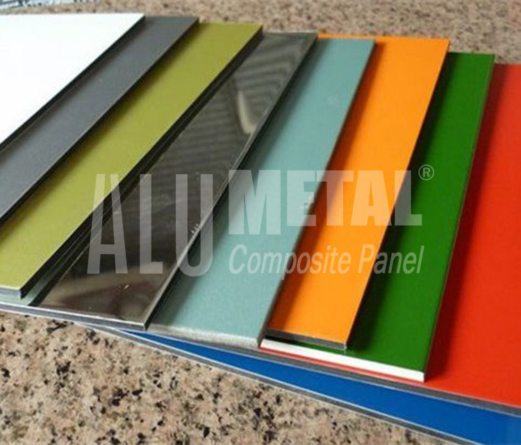 Unbreakable PE Core Advertising Sign Board Signage Aluminium Plastic Composite Panel